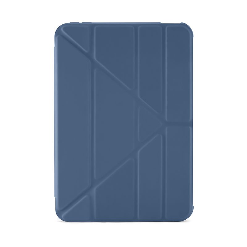 Pipetto pouzdro Origami TPU Case pro iPad mini 6 2021/A17 Pro 2024 - Navy Blue