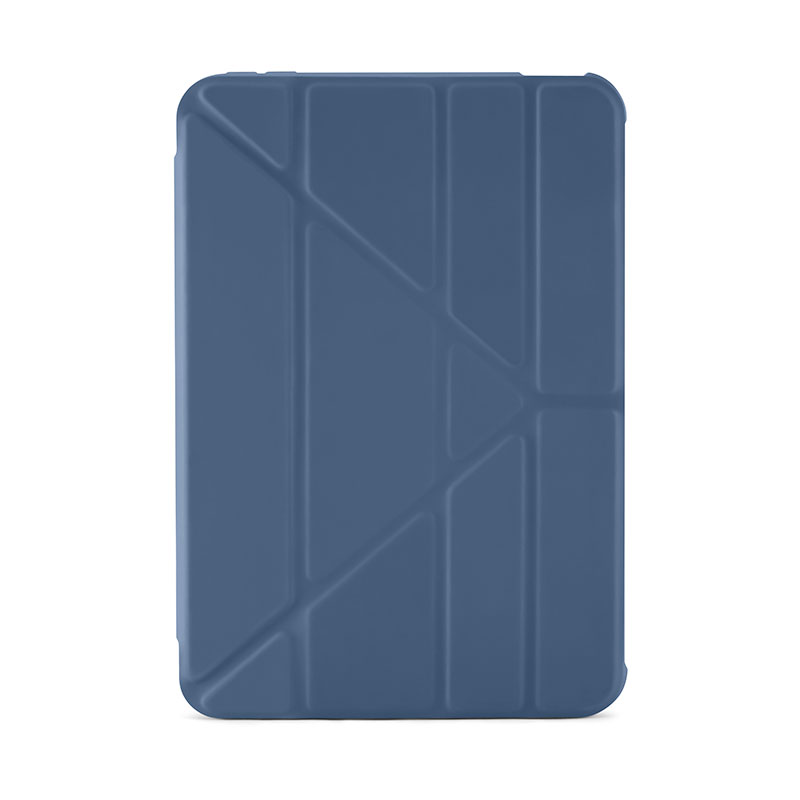 Pipetto pouzdro Origami TPU Case pro iPad mini 6 2021/A17 Pro 2024 - Navy Blue