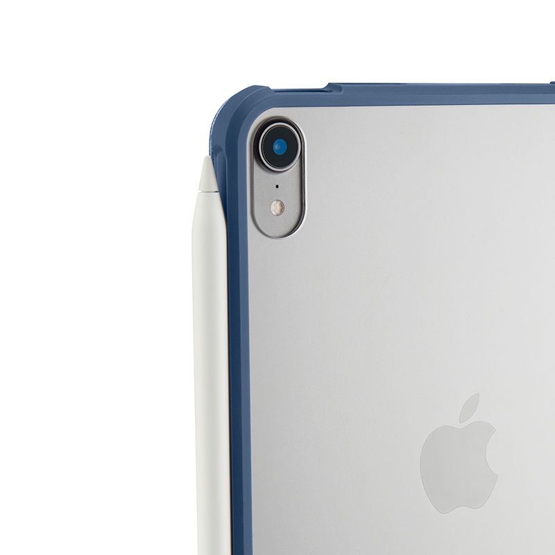 Pipetto pouzdro Origami TPU Case pro iPad mini 6 2021/A17 Pro 2024 - Navy Blue