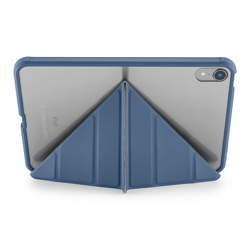 Pipetto pouzdro Origami TPU Case pro iPad mini 6 2021/A17 Pro 2024 - Navy Blue