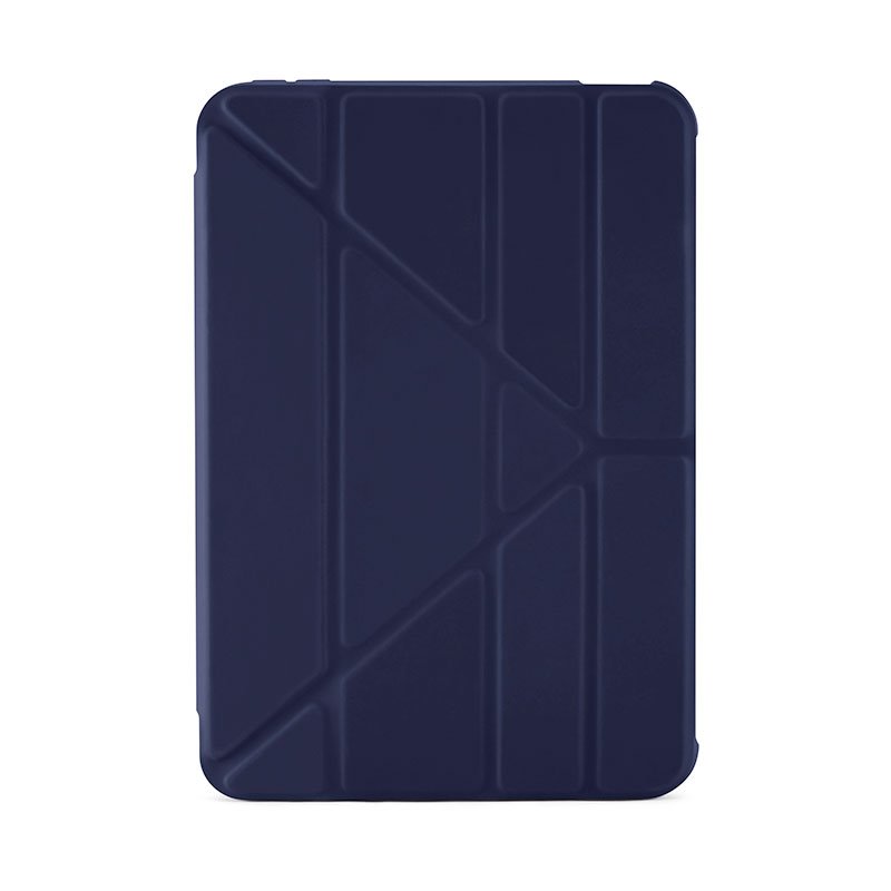 Pipetto pouzdro Origami TPU Case pro iPad mini 6 2021/A17 Pro 2024 - Dark Blue