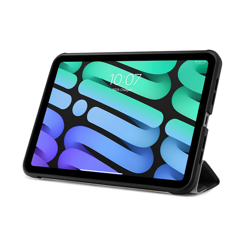 Pipetto pouzdro Origami TPU Case pro iPad mini 6 2021/A17 Pro 2024 - Black