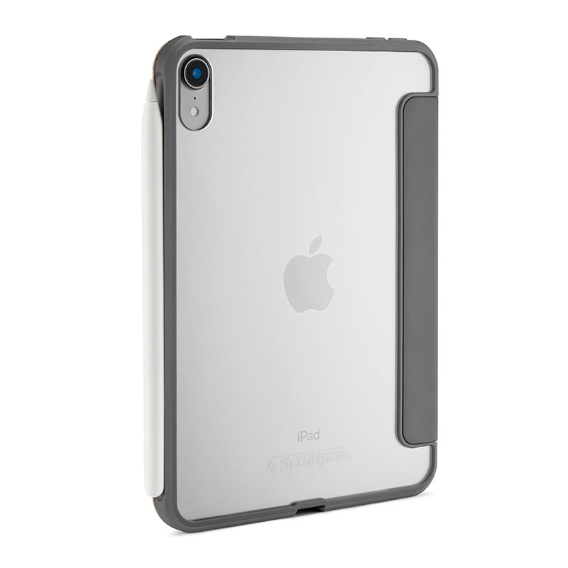 Pipetto pouzdro Origami TPU Case pro iPad mini 6 2021/A17 Pro 2024 - Dark Grey