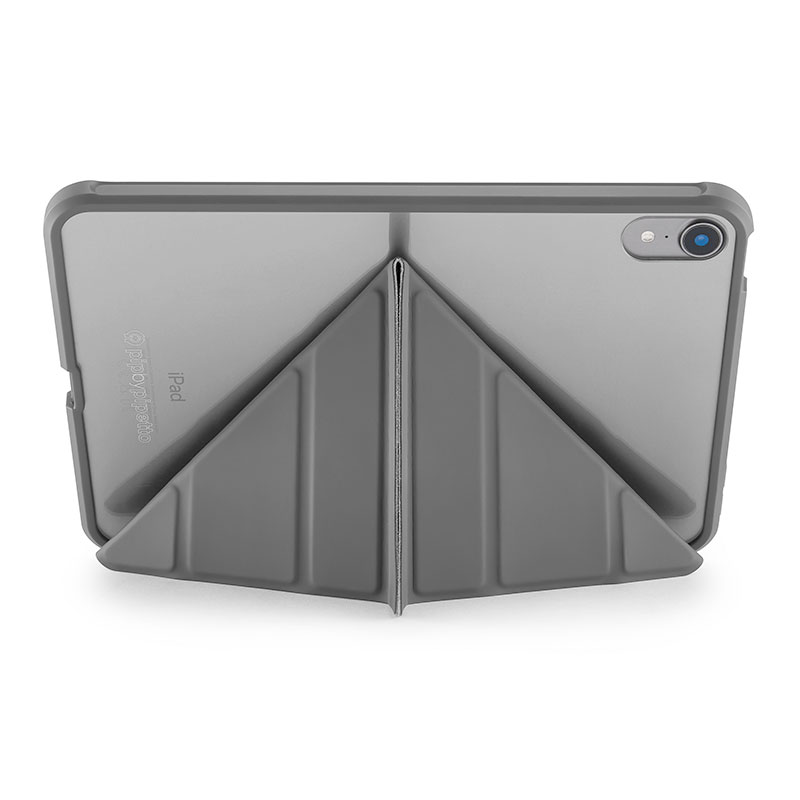 Pipetto pouzdro Origami TPU Case pro iPad mini 6 2021/A17 Pro 2024 - Dark Grey