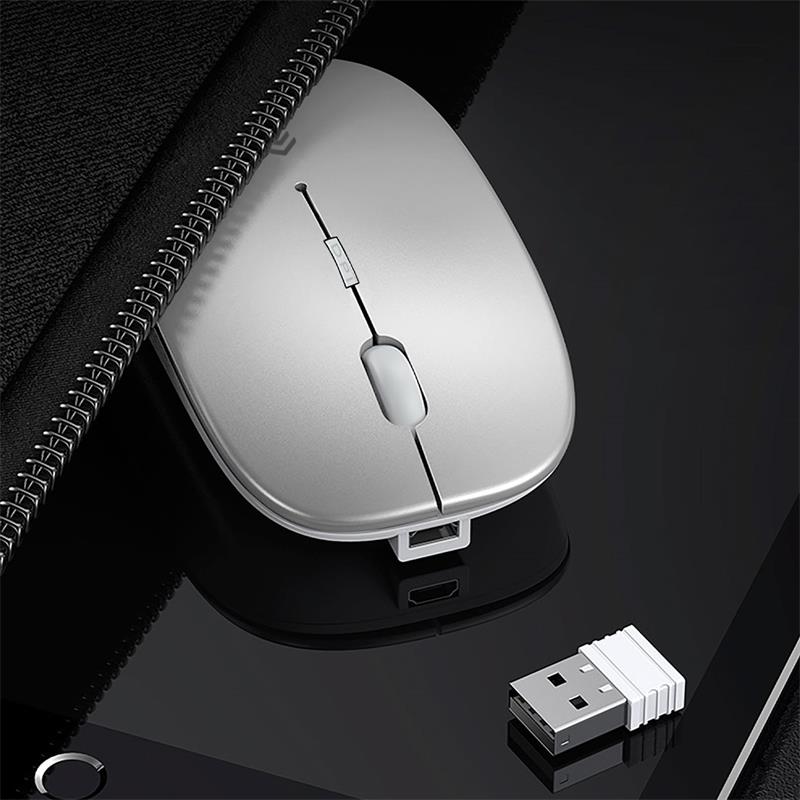 Devia myš Lingo Series 2.4G+Wireless Dual Mode Mouse - Silver
