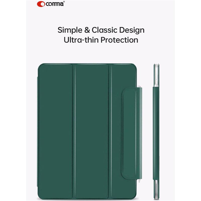 Comma puzdro Rider Magnetic Case pre iPad 10-11 Gen 2022/2025 - Black