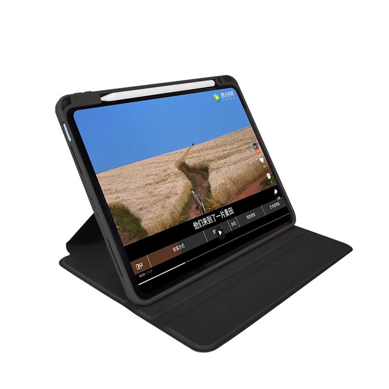 Comma puzdro Cyclone Rotation Case with Pencil Slot pre iPad 10-11 Gen 2022/2025 - Black