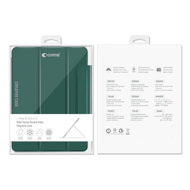 Comma puzdro Rider Magnetic Case pre iPad Air 11" M1/M2/M3 - Gray Purple