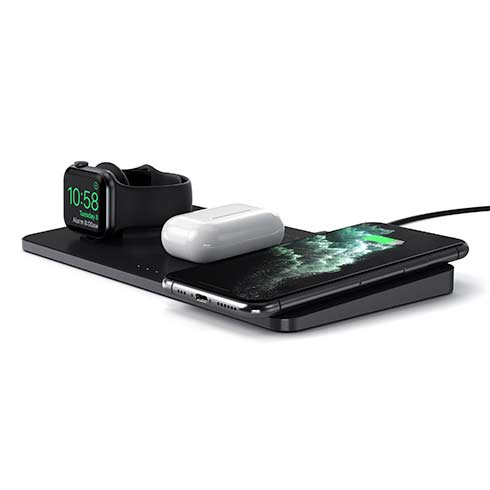 Satechi Trio Wireless Charging Pad - Space Gray* Vystavený*