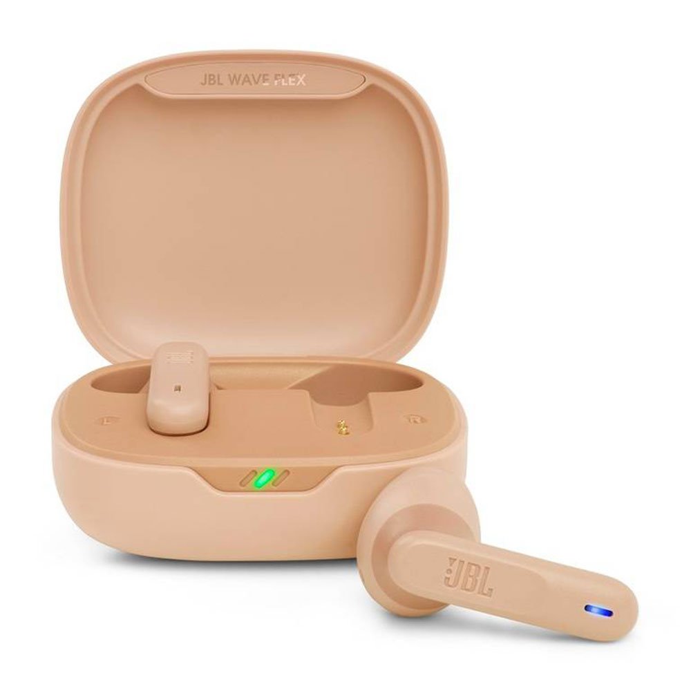 JBL Wave Flex Beige slúchadlá