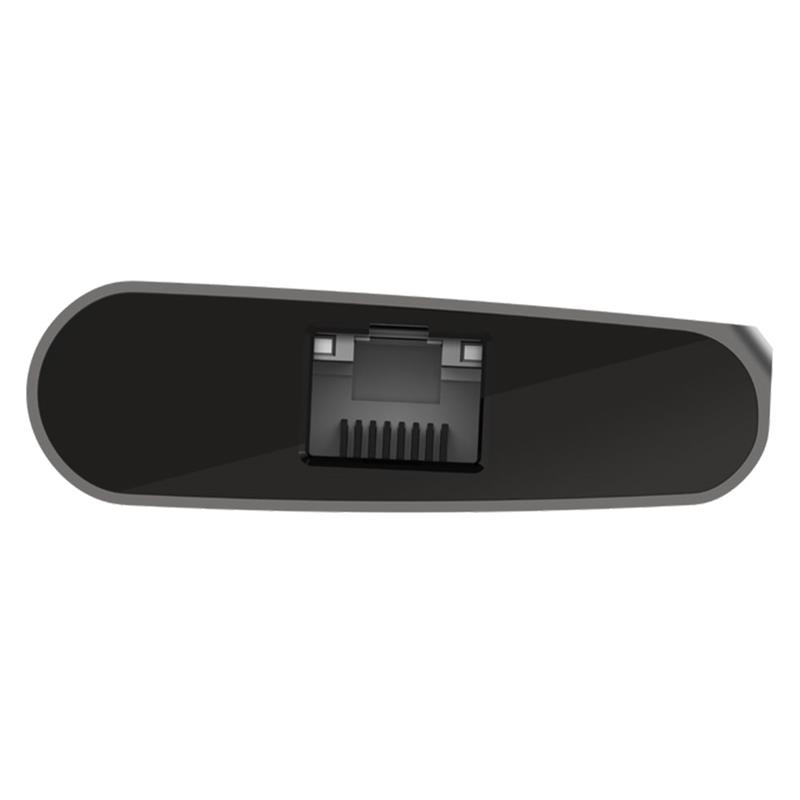 Belkin Connect USB-C 7-in-1 Multiport Adapter - Space Gray