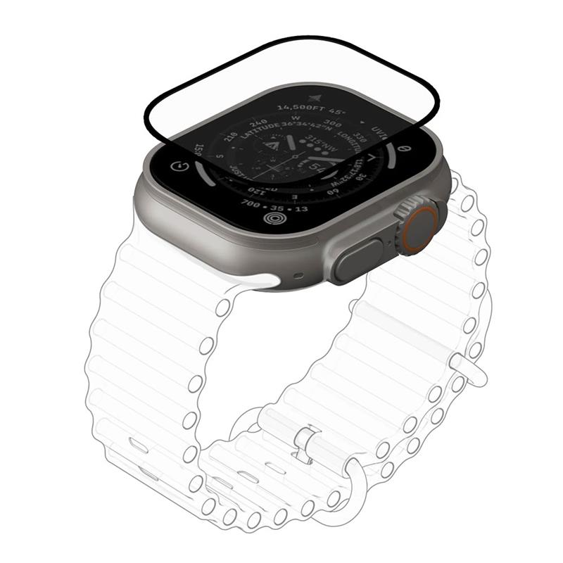 UAG ochranné sklo Glass Shield Plus pre Apple Watch Ultra - Clear