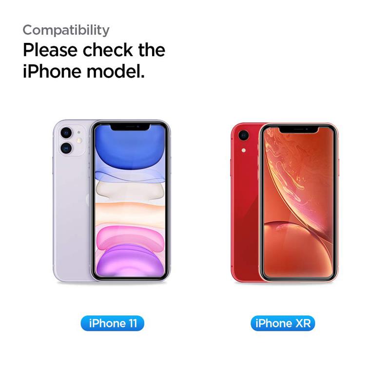 Spigen ochranné sklo Glas.tR AlignMaster Privacy pre iPhone 11/XR