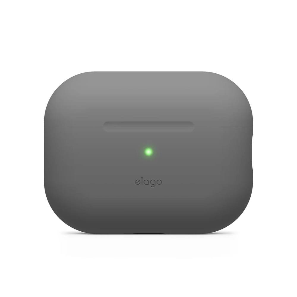 Elago Airpods Pro 2 Silicone Case with Nylon Lanyard - Dark Gray