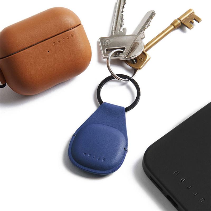 Mujjo puzdro Canopy Airtag Keychain pre Airtag - Monaco Blue
