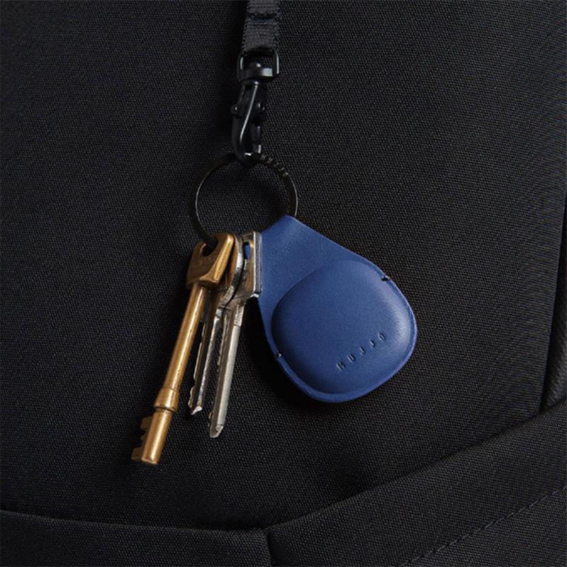 Mujjo puzdro Canopy Airtag Keychain pre Airtag - Monaco Blue