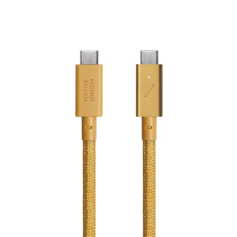 Native Union kábel Belt Cable Pro USB-C to USB-C 2.4m 240W - Kraft