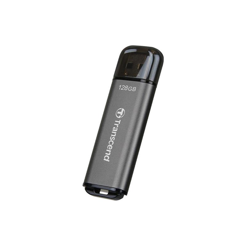Transcend 128GB JetFlash 920 USB 3.2 Gen 1 Flash Drive - Space Gray