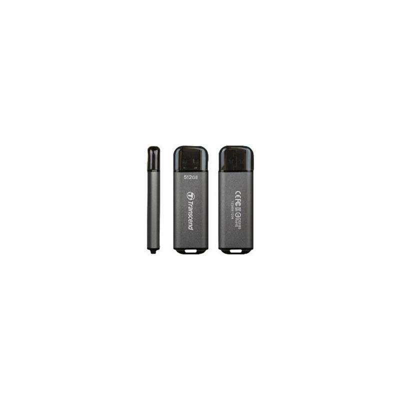 Transcend 512GB JetFlash 920 USB 3.2 Gen 1 Flash Drive - Space Gray