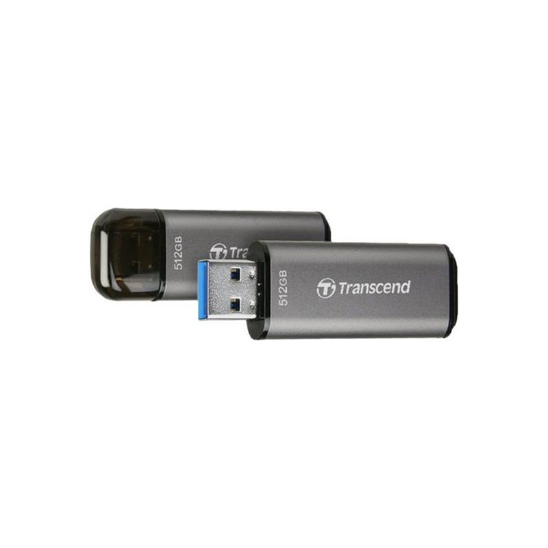 Transcend 512GB JetFlash 920 USB 3.2 Gen 1 Flash Drive - Space Gray