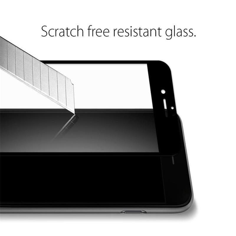 Spigen ochranné sklo GLAS.tR FC HD 2pack pre iPhone 7/8/SE 2020/2022 - Black Frame