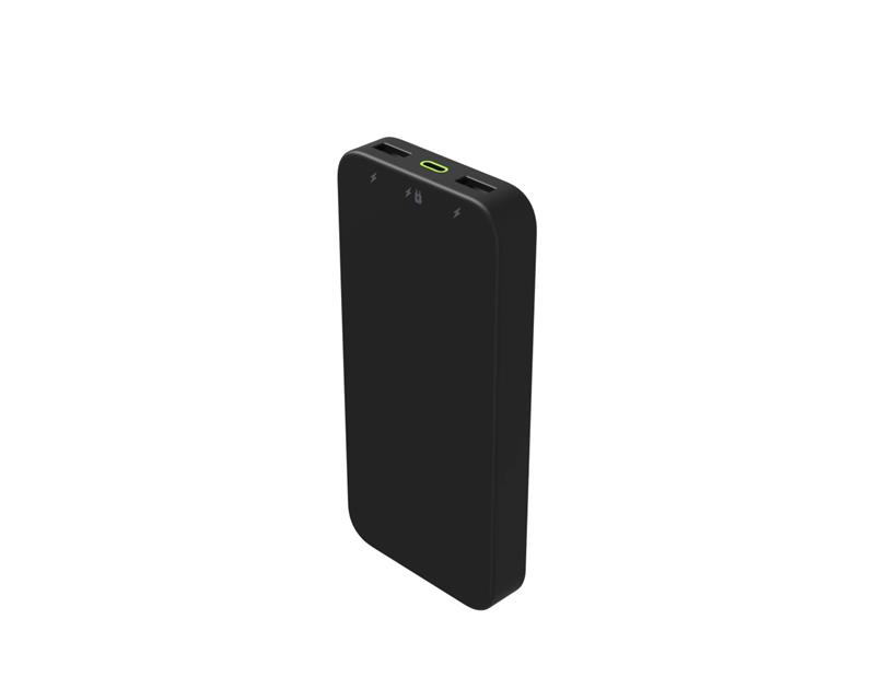 Mophie Powerstation powerbanka s kapacitou 10 000 mAh - čierna