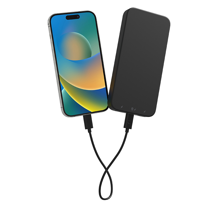 Mophie Powerstation powerbanka s kapacitou 10 000 mAh - čierna