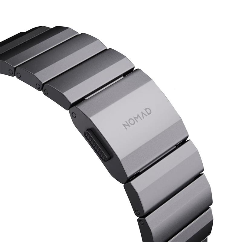 Nomad remienok pre Apple Watch 44/45/49 mm - Aluminium Band/Space Gray Hardware