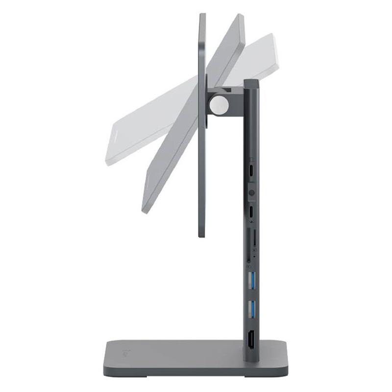 Adam Elements stojan Mag M Pro Magnetic 8-in-1 Hub pre iPad Pro 12.9" - Grey