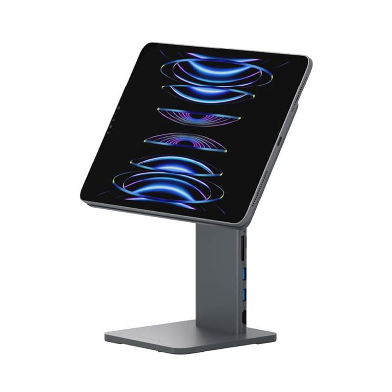 Adam Elements stojan Mag M Pro Magnetic 8-in-1 Hub pre iPad Pro 11"/Air 10.9"  - Grey