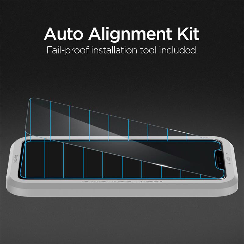 Spigen ochranné sklo GLAS.tR AlignMaster pre iPhone 11 Pro/XS 2 ks - Clear