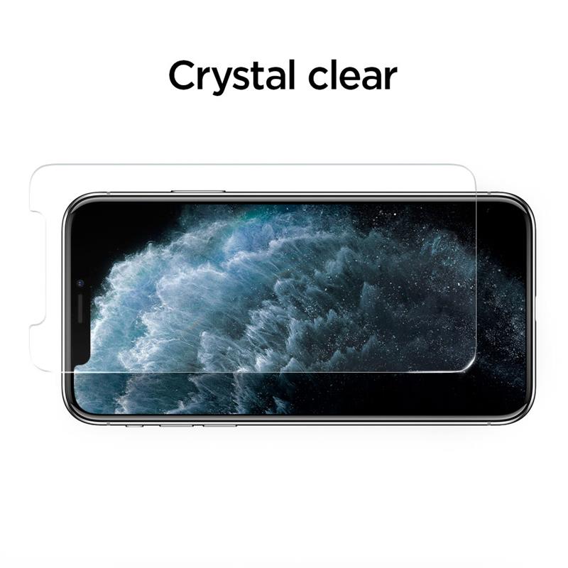 Spigen ochranné sklo GLAS.tR AlignMaster pre iPhone 11 Pro/XS 2 ks - Clear