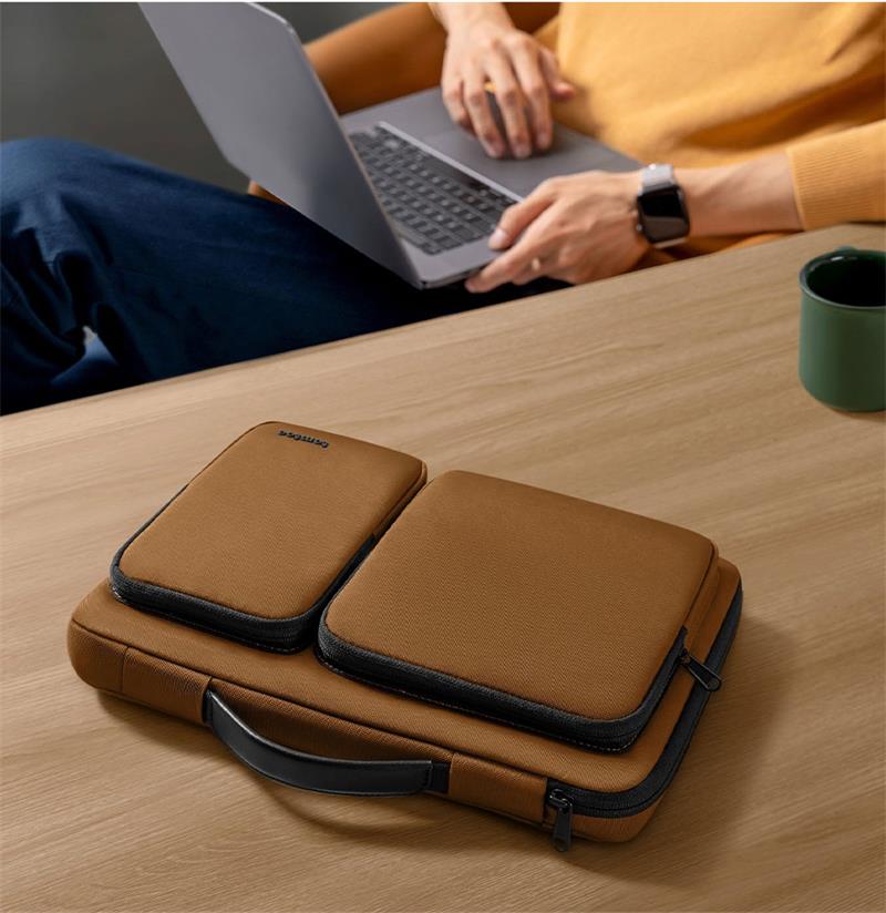 TomToc taška Versatile A42 pre Macbook Air 13" M1/M2/M3 - Brown