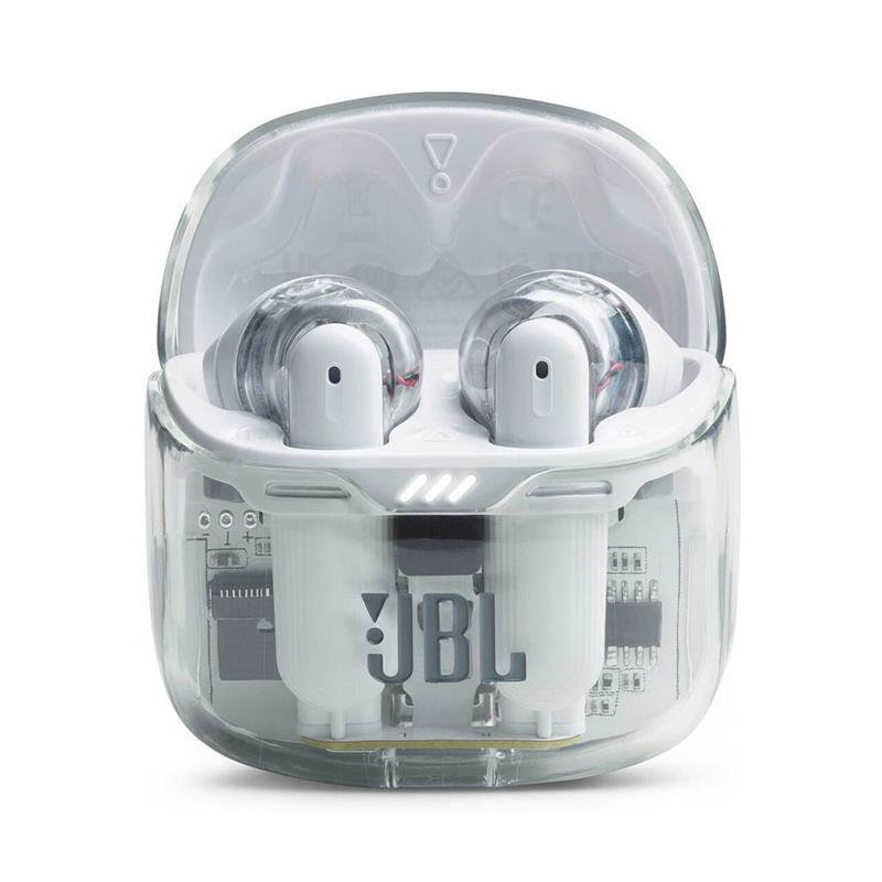 JBL Tune Flex Ghost White slúchadlá