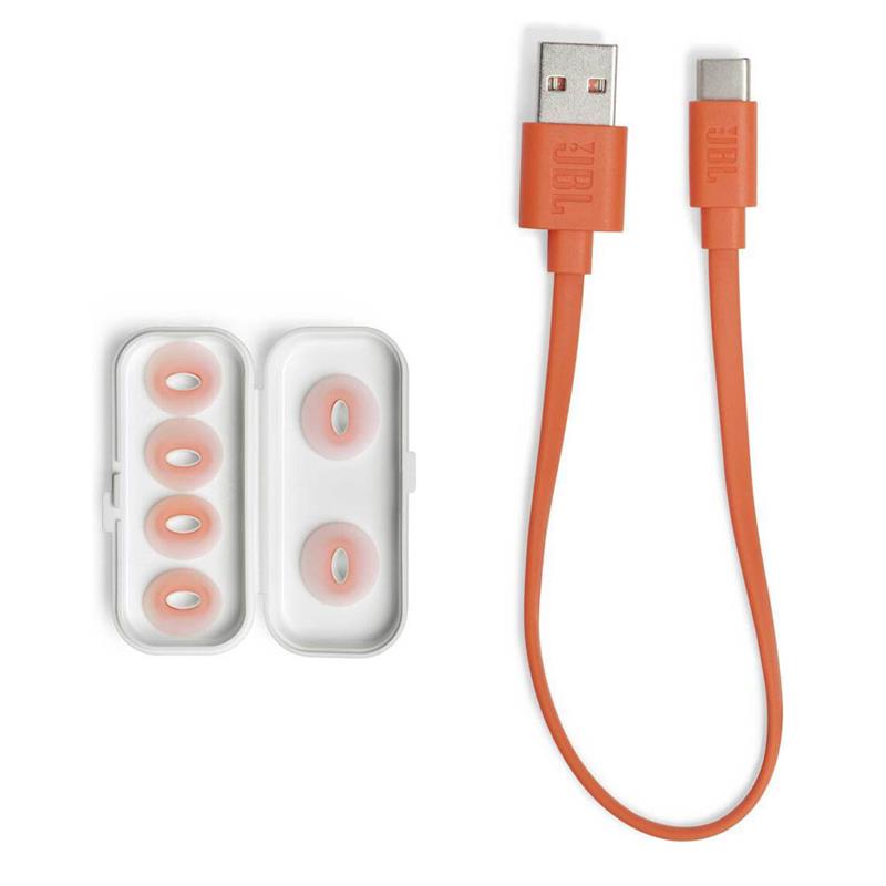 JBL Tune Flex Ghost White slúchadlá