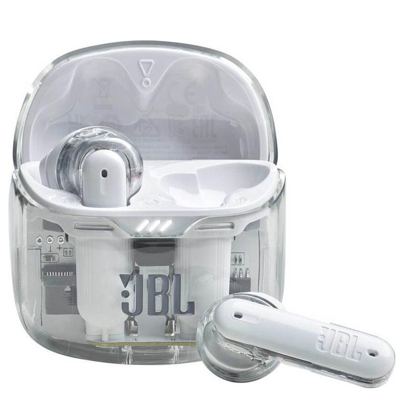 JBL Tune Flex Ghost White slúchadlá