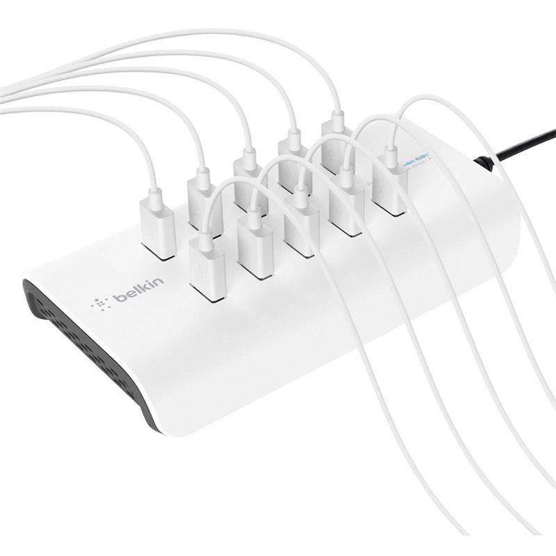 Belkin Store and Charge Go with Fixed Dividers - Black/White