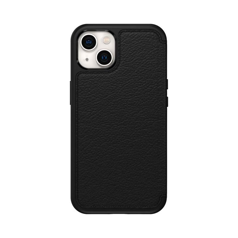 OtterBox puzdro Strada Leather Folio pre iPhone 13 - Shadow Black