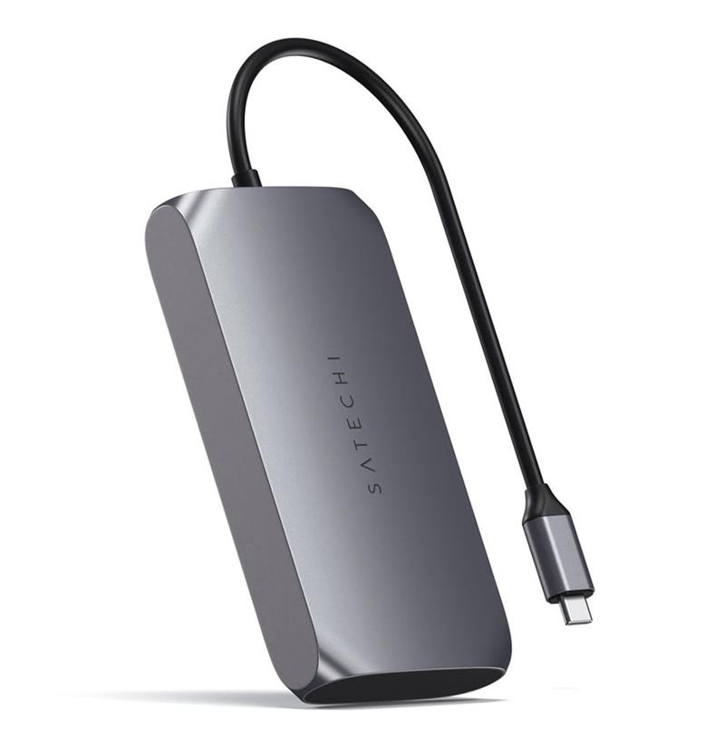 Satechi USB-C Multimedia Adapter M1 - Space Gray Aluminium