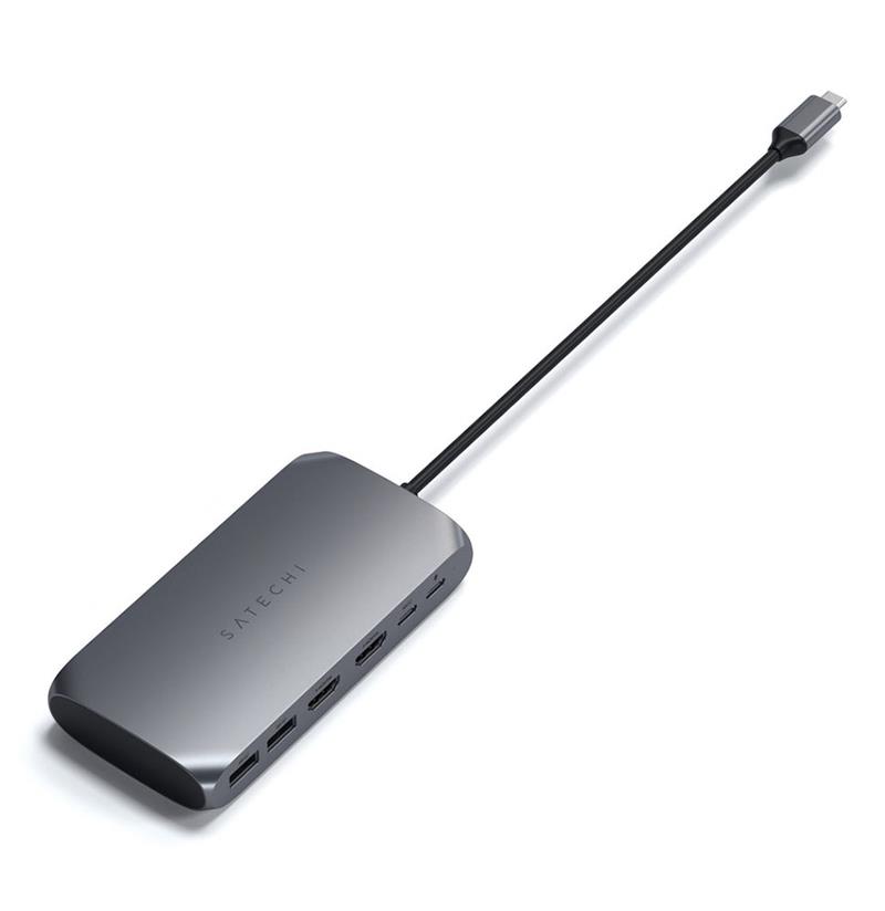 Satechi USB-C Multimedia Adapter M1 - Space Gray Aluminium