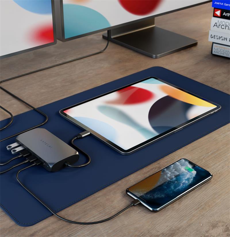 Satechi USB-C Multimedia Adapter M1 - Space Gray Aluminium