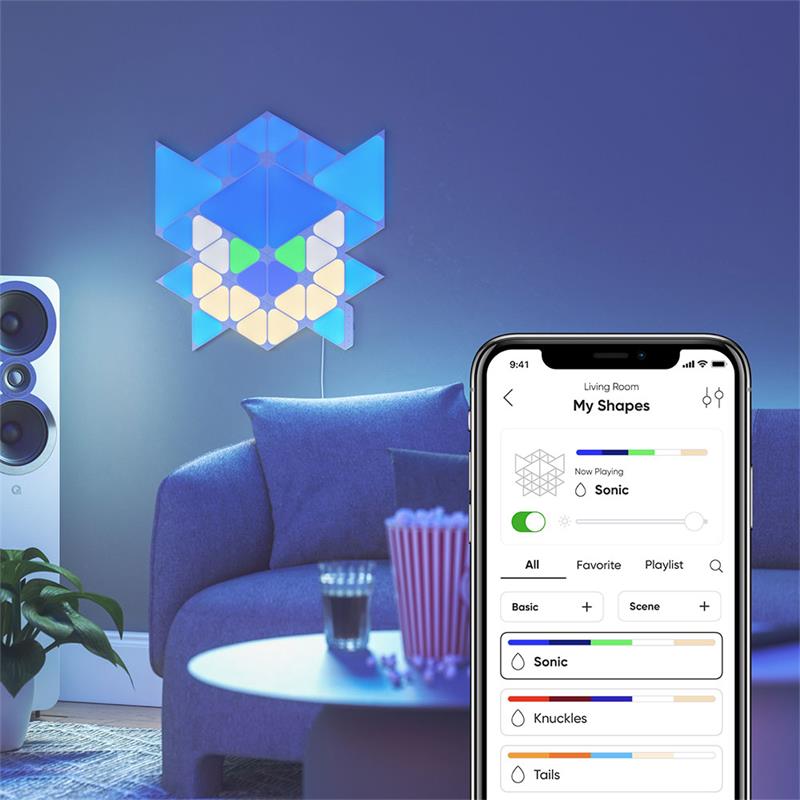 Nanoleaf Shapes Starter Kit 32PK Sonic Limited Edition