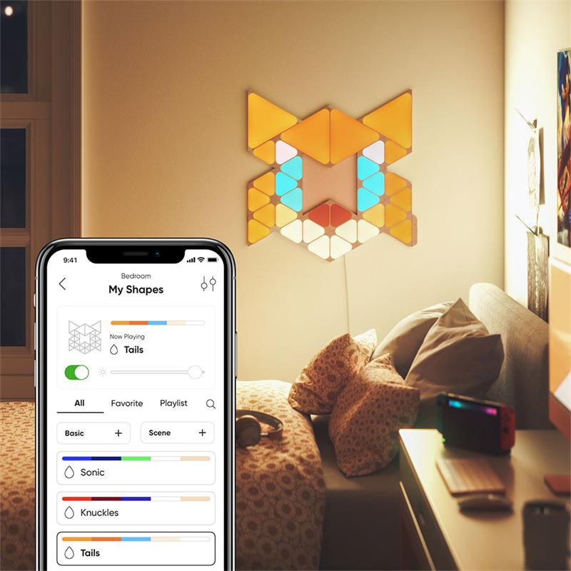 Nanoleaf Shapes Starter Kit 32PK Sonic Limited Edition