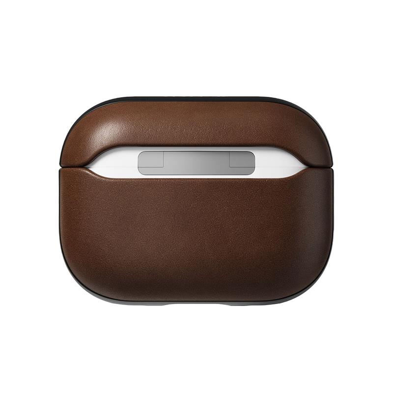 Nomad puzdro Leather Case pre Apple Airpods Pro 2 - Brown