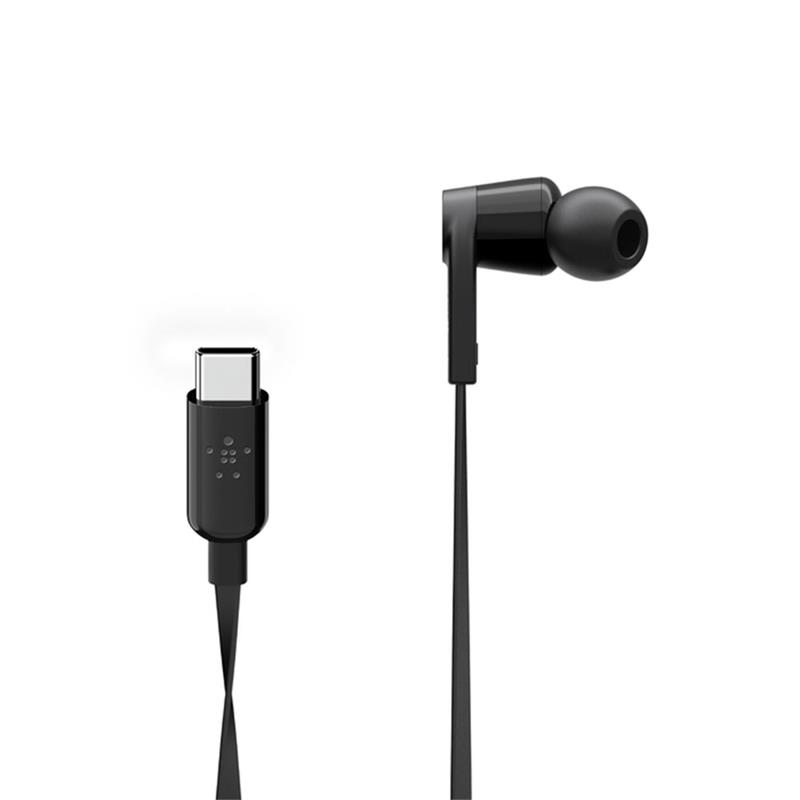 Belkin Soundform with USB-C Connector slúchadlá - Black