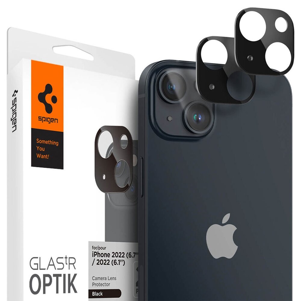 Spigen Optik Lens Protector pre iPhone 14/14 Plus - Black