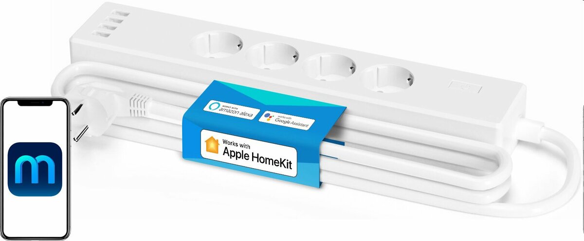 Meross Smart Wi-Fi Power prodlužovačka