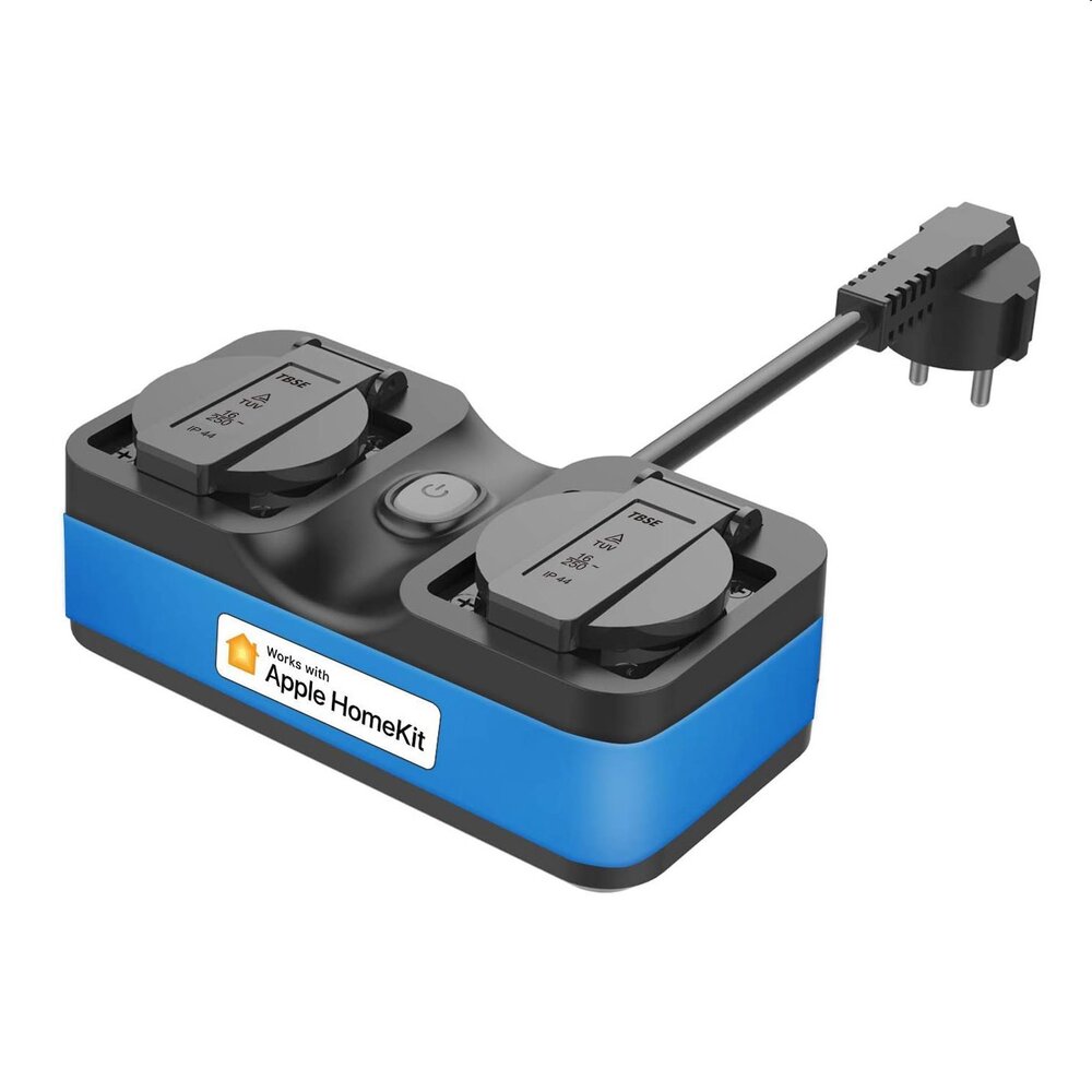 Meross Smart Wi-Fi Inteligentní vnitřní/venkovní zásuvka Wi-Fi 0.5m