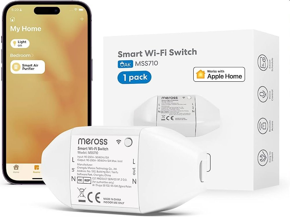 Meross Smart Wi-Fi přepínač