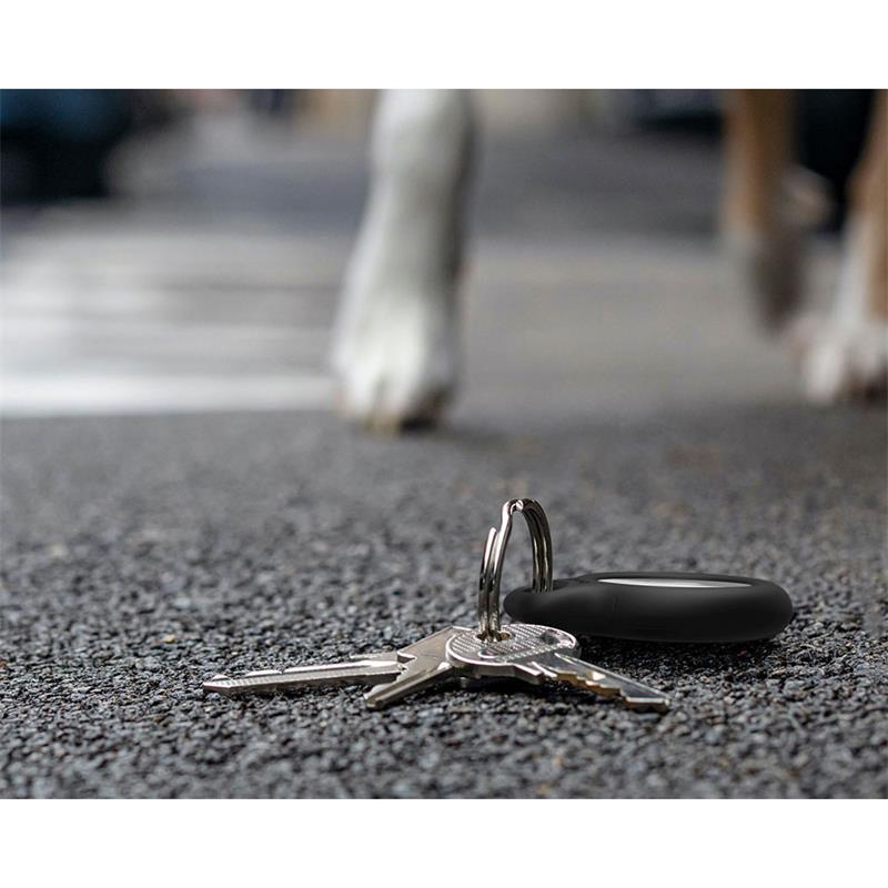 Belkin puzdro Secure Holder with Key Ring pre AirTag 2-pack - Black/White